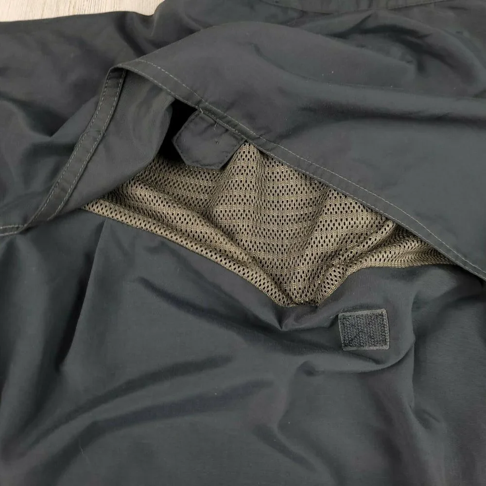 REI UPF 50+ Gray Check Coolplus Long Sleeve Hiking Fishing Outdoor Shirt - Picture 11 of 11